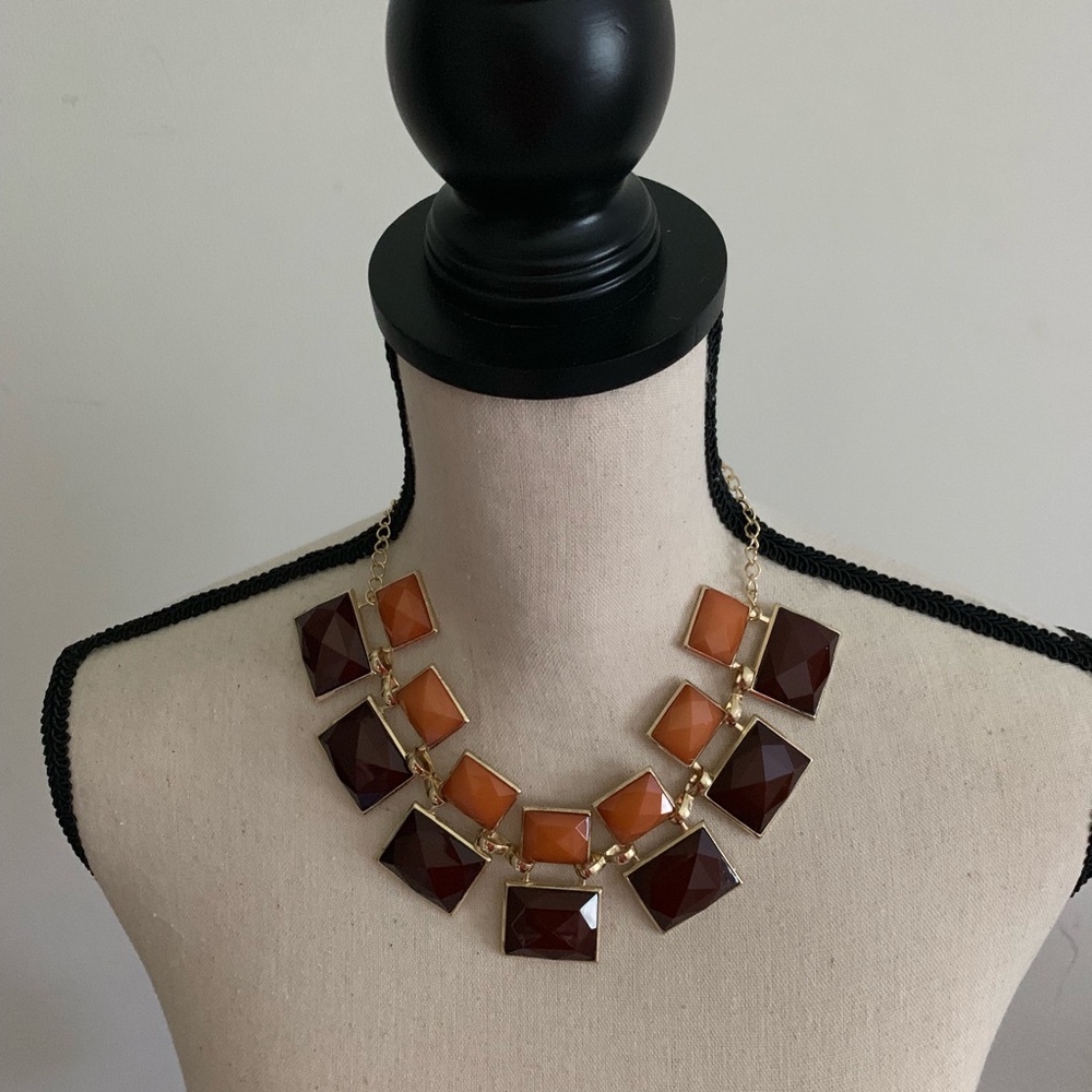 Statement Necklace with Matching Earrings